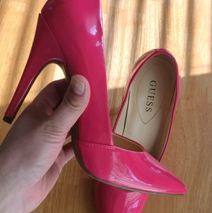 Hot pink women shoes